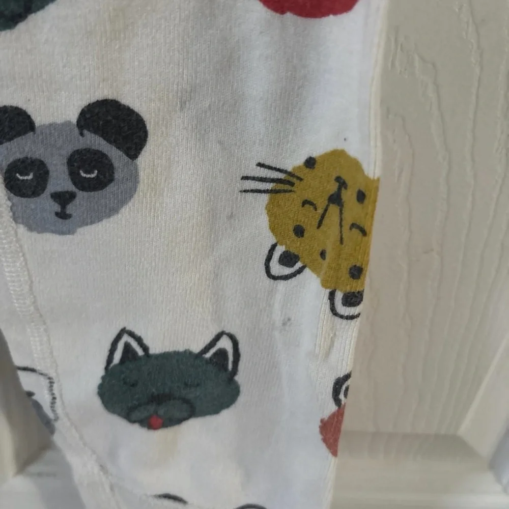 Hanna Andersson Organic Animal Pajama Set - Picture 7 of 8